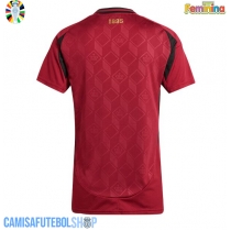 Camisa de time de futebol Bélgica Replicas 1º Equipamento Feminina Europeu 2024 Manga Curta